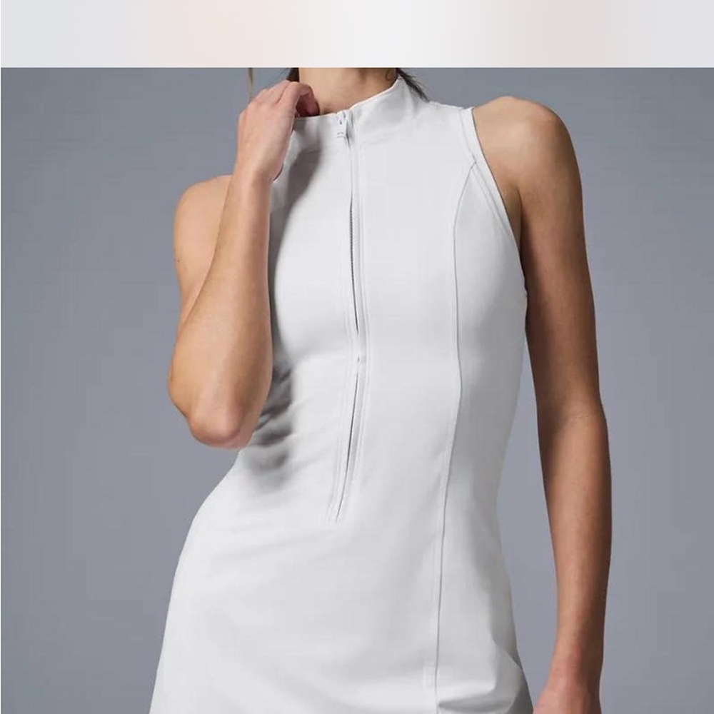 ALO Carefree half zip dress